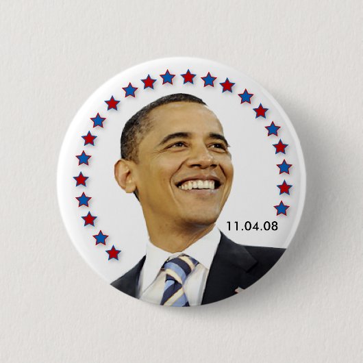 Präsident Barack Obama Button (Vorderseite)