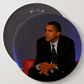 Präsident Barack Obama Button (Vorne & Hinten)