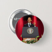 Präsident Barack Obama Button (Vorne & Hinten)