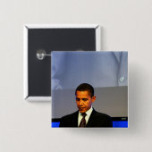 Präsident Barack Obama Button (Vorne & Hinten)
