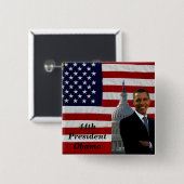 Präsident Barack Obama_Button_von Elenne Button (Vorne & Hinten)