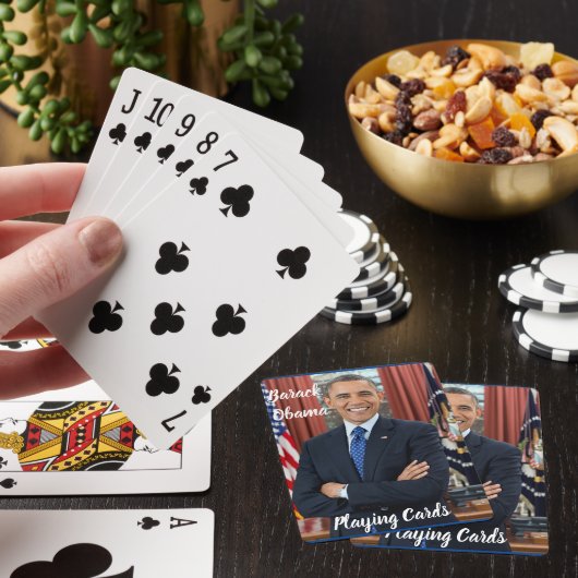 Präsident Barack Obama Cards Spielkarten (In Situ)