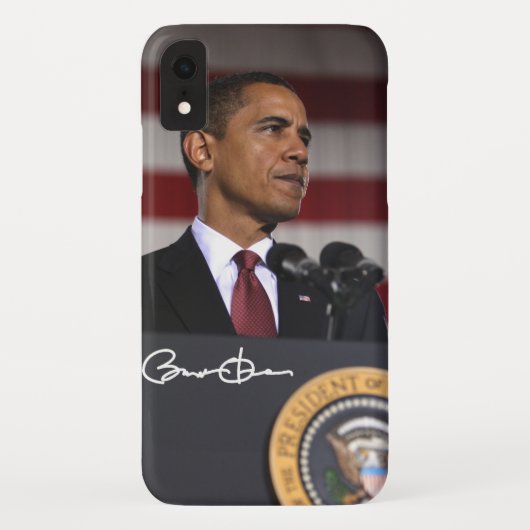 Präsident Barack Obama Case-Mate iPhone Hülle (Rückseite)