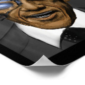 Präsident Barack Obama Evil Cool Robot Poster (Ecke)