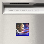 Präsident Barack Obama Excellence Magnet (In Situ (Geschirrspüler))