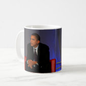 Präsident Barack Obama Kaffeetasse (Vorderseite Links)