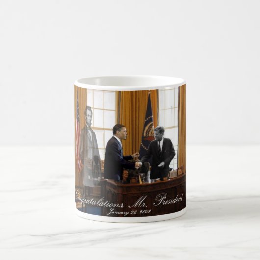 Präsident Barack Obama Kaffeetasse (Mittel)