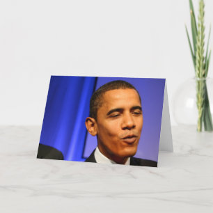 Präsident Barack Obama Karte