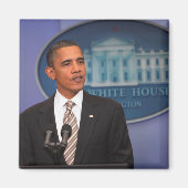 Präsident Barack Obama kündigt an Magnet (Vorne)