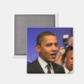 Präsident Barack Obama Magnet (Vorderseite/Rückseite)
