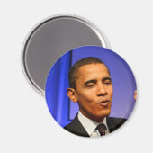 Präsident Barack Obama Magnet (Vorderseite/Rückseite)
