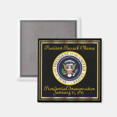Präsident Barack Obama Magnet (Vorderseite/Rückseite)