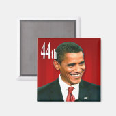Präsident Barack Obama Magnet (Vorderseite/Rückseite)
