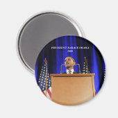 Präsident Barack Obama Magnet (Vorderseite/Rückseite)