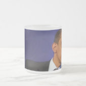 Präsident Barack Obama Mattglastasse (Mittel)