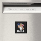 Präsident Barack Obama Merica 4. Juli Funny Pa Magnet (In Situ (Geschirrspüler))