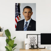 Präsident Barack Obama Poster (Heimbüro)