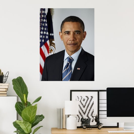 Präsident Barack Obama Poster (Heimbüro)
