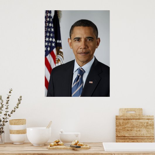 Präsident Barack Obama Poster (Küche)