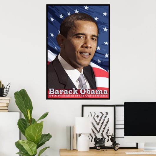 Präsident Barack Obama Poster (Heimbüro)