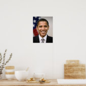 Präsident Barack Obama Poster (Küche)