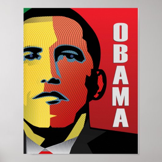 Präsident Barack Obama Poster (Vorne)