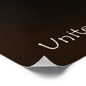 Präsident Barack Obama Poster - Grunge (Ecke)