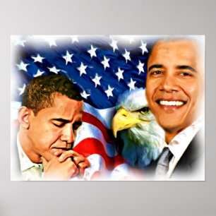 Präsident Barack Obama_Poster Poster