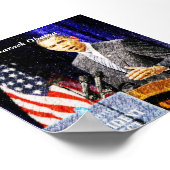 Präsident Barack Obama-Poster Poster (Ecke)