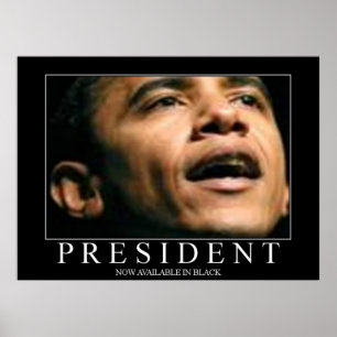 Präsident Barack Obama Poster VON 14.95 Uhr