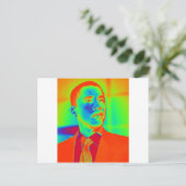 Präsident Barack Obama Postkarte (Stehend Vorderseite)