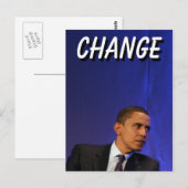 Präsident Barack Obama Postkarte (Vorne/Hinten)