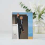 Präsident Barack Obama Postkarte (Stehend Vorderseite)