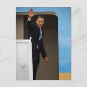 Präsident Barack Obama Postkarte