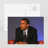 Präsident Barack Obama Postkarte (Vorne/Hinten)