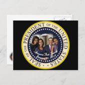 Präsident Barack Obama Postkarte (Vorne/Hinten)