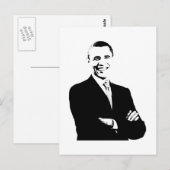 Präsident Barack Obama Postkarte (Vorne/Hinten)