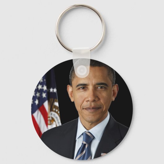 Präsident Barack Obama Schlüsselanhänger (Vorderseite)