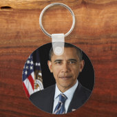 Präsident Barack Obama Schlüsselanhänger (Vorderseite)