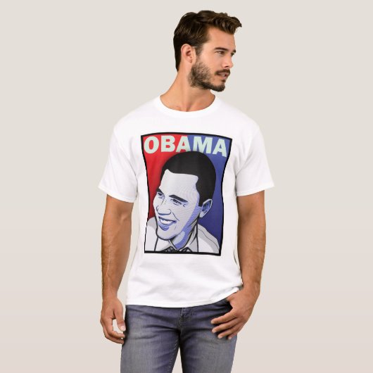 Präsident Barack Obama T-Shirt (Vorne ganz)