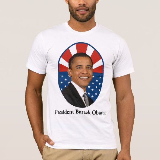 Präsident Barack Obama T-Shirt (Vorderseite)