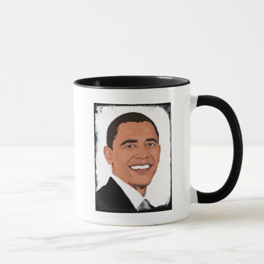 Präsident Barack Obama Tasse (Rechts)