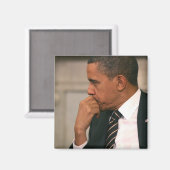 Präsident Barack Obama trifft mit Präsident Magnet (Vorderseite/Rückseite)