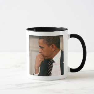 Präsident Barack Obama trifft Präsident Tasse