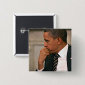 Präsident Barack Obama trifft Präsidenten Button (Vorne & Hinten)