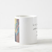 Präsident Barack Obama und die Botschaft der Hoffn Kaffeetasse (Mittel)