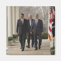 Präsident Barack Obama und ehemalige Präsidenten
