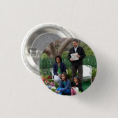 Präsident Barack Obama und Familie Button (Vorne & Hinten)