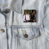 Präsident Barack Obama und Familie Button (Beispiel)