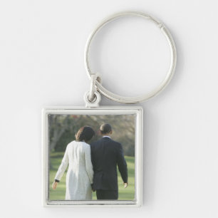 Präsident Barack Obama und First Lady Michelle Schlüsselanhänger
